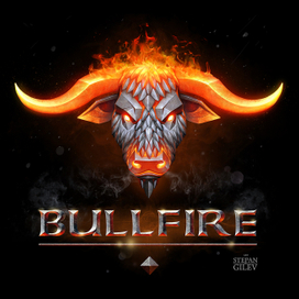 Логотип для фирмы "BullFire". 