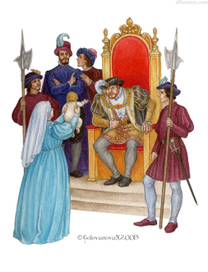 Король Леонт не хочет признавать своё дитя. 