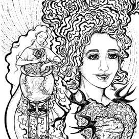 "Я варю в котелке стихи по рецепту моей прабабки"