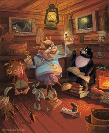 фрагмент открытки-приглашения