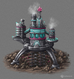 Шахта по добыче розовых алмазов