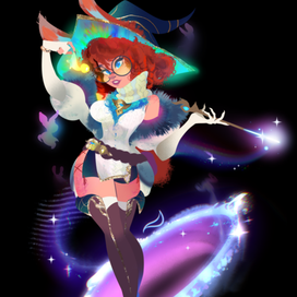 Фанарт на Лигу Легенд в полнорост | Аврора