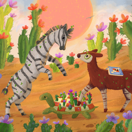 "Шахматный турнир среди песков и кактусов"