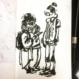 Посетители выставки