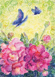 Цветы пионы