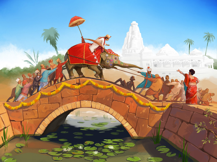 The elephant just would not move