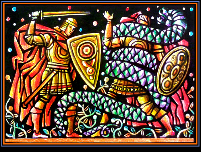 "Легенда о Редвальде".  6. "Змей".