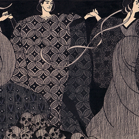 Иллюстрация к произведению А.С.Пушкина "Пир во время чумы"