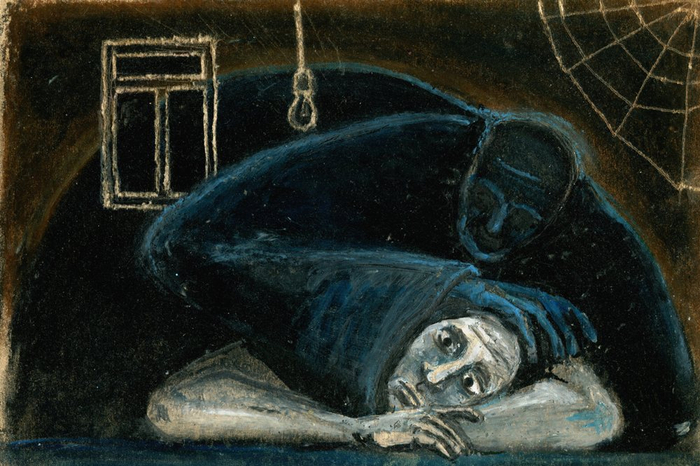 Черная тоска навалилась