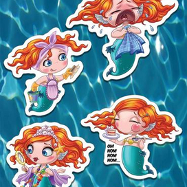 Набор русалок на разные случаи жизни №2