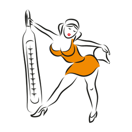 медсестра на шесте