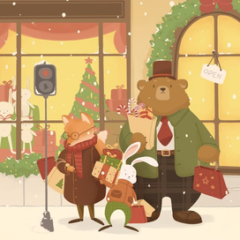 Иллюстрация для открытки 