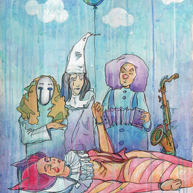 Похороны клоунессы