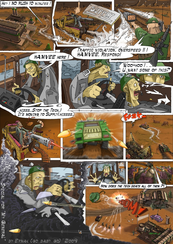 Комикс для журнала "My GeneraL"