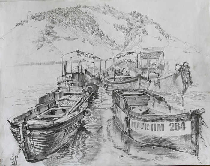 Лодки в Балаклаве