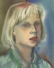 портрет подруги