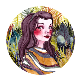 Дева в саду