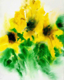 акварельно