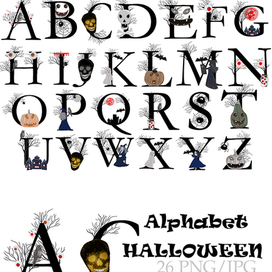 Halloween Alphabet
