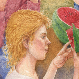 Любители арбузов