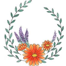 Акварельный логотип