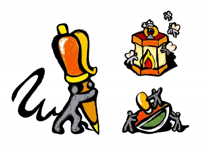 Бумажные люди