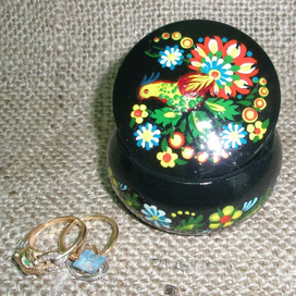 Шкатулка для колец