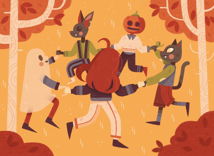 Танцы в лесу