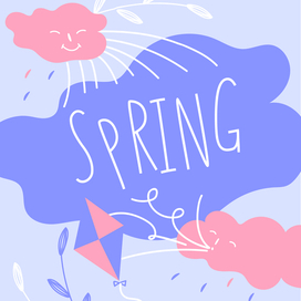 Spring постер