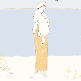 Иллюстрация для сборника стихов "Больше разговоров" ЭКСМО 2024