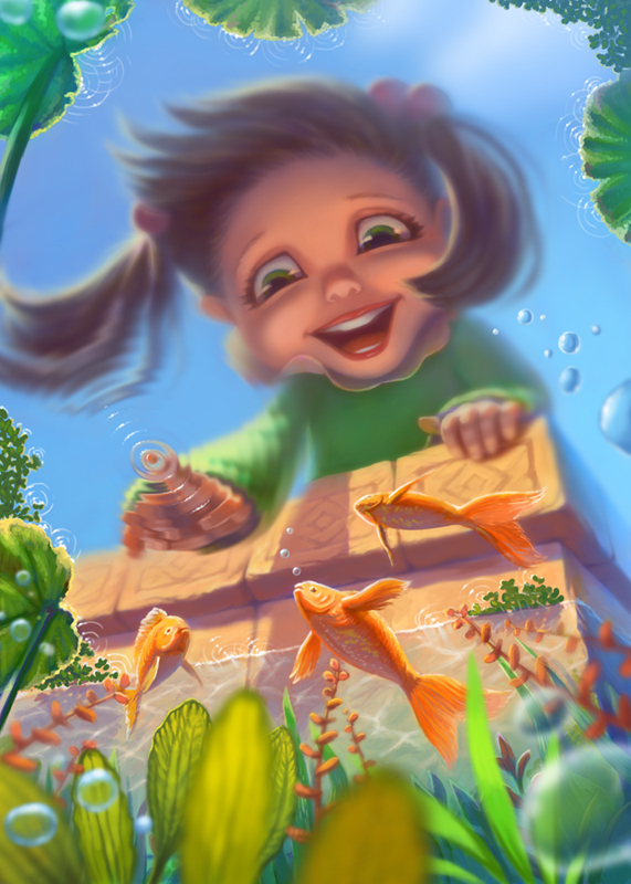 Золотые рыбки