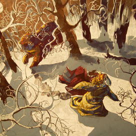 сон Татьяны:погоня