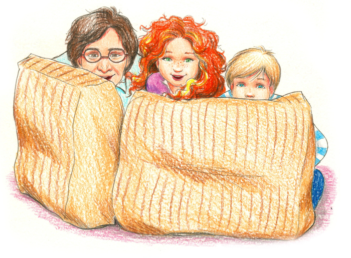 Иллюстрация к произведению О.Добросовестной "Гном Великаныч"