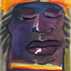 портрет аборигена