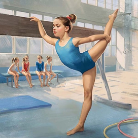 Детство легендарных спортсменов. Латынина