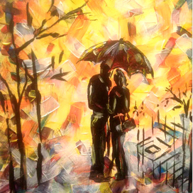 влюбленные