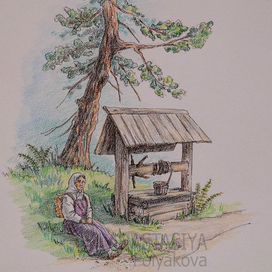 Иллюстрация к рассказу Платонова А.П. "Уля"