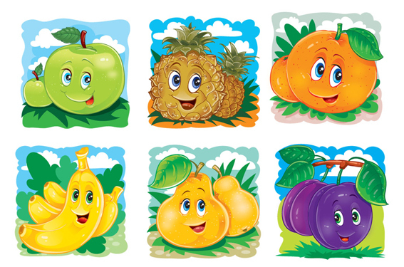 Весёлые фрукты