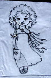 Эскизы для компьютерной игры.