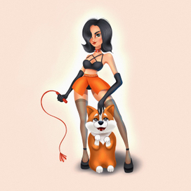 Bdsm corgi