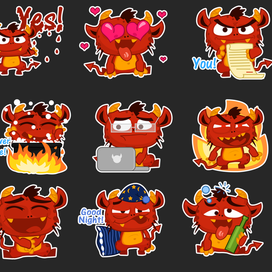 Четреныш стикеры