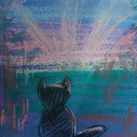 чёрный певун