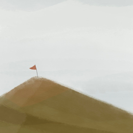 Постер холм