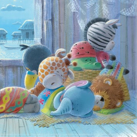 Плыли, устали, спят...