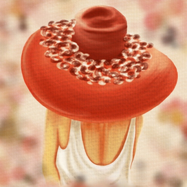 Девушка в шляпке
