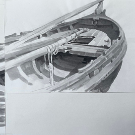 Старя лодка 