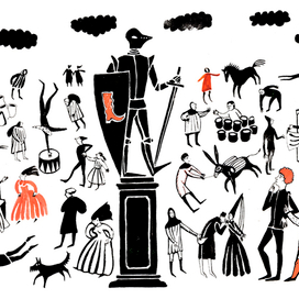 Город 12 мостов. "Рыжий Рыцарь"