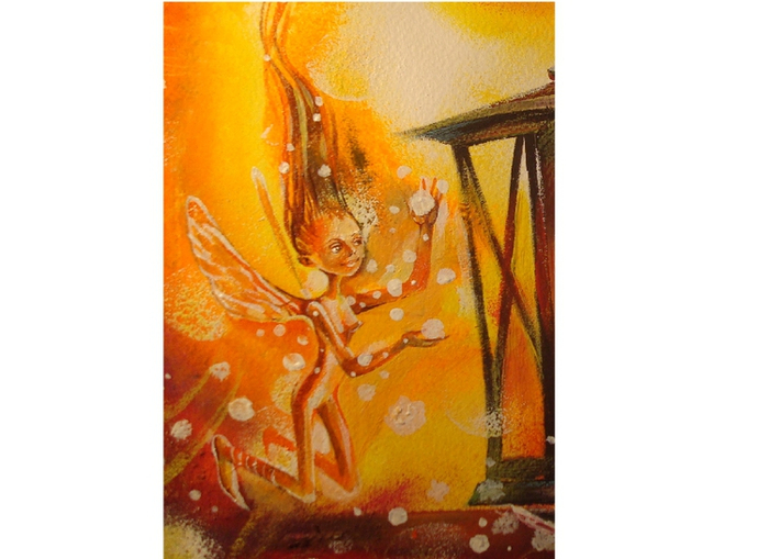 маленькая фонарная фея