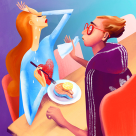 Иллюстрация для Grazia