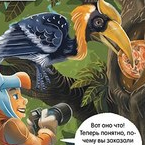 Комиксы-ребусы для промо-журнала Додо пиццы